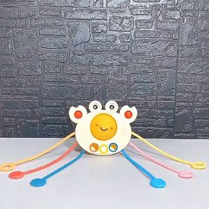 Đồ Chơi Con Cua Cho Bé Đồ Chơi Dây Kéo Giáo Dục Sớm Cho Bé Từ 0 Đến 3 Tuổi