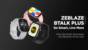 New Zeblaze Btalk Plus Voice Calling Smartwatch 2.03 HD Color Display Health and Fitness Tracking Smart Watch for Men Women