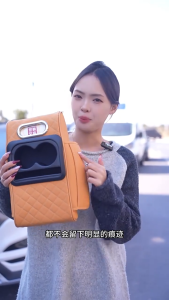HOL Car Armrest Box Cushion PU Leather Thicken Center Console Cover Elbow Support Universal Auto Arm Rest Pad Storage Box