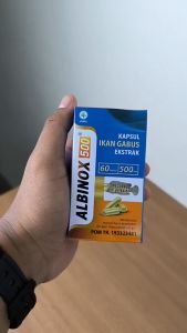 Albinox Kapsul Ikan Gabus: Solusi Pengering Luka Pasca Operasi