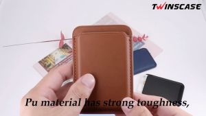 Magnetic Card Holder Wallet กระเป๋าติดโทรศัพท์ใส่บัตร มีแถบแม่เหล็ก สำหรับโทรศัพท์ทุกรุ่น - ราคาพิเศษ