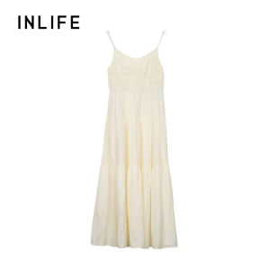 INLIFE | Slimming A-Line Swing Resort Style Dress