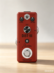 Rowin LEF-301C DIST-III Turbo RAT Distortion Pedal Dual Vintage/Turbo Mode True Bypass Mini Metal High Gain Guitar Effect