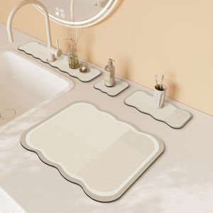 MEISD | Waterproof Oil-Resistant Cuttable Narrow Sink Drain Mat