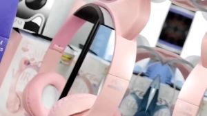 CAT EARS HEADSET headphone Hf bando telinga kucing P47m LED BANDO BLUETOOTH wireles RGB GAME HEADSET G-P47M LED WIRELESS super BASS BC4605