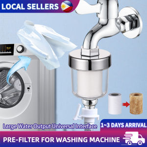 Pre-Filter For Washing Machine Water Outlet Purifier Universal Faucet Filter Water Purifier For Kitchen Bathroom