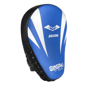 Curved Boxing Hand Target PU Leather Curved Punching Mitts Breathable Kickboxing Pads Boxing Focus Pad for Martial Arts Training
