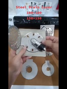 Washing Machine Drain Hose Connector and [Drain Cover (Custom-made)]