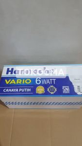 Lampu LED Bohlam Vario 36w 36watt Hannochs Cahaya Putih 1 DUS 30Pcs
