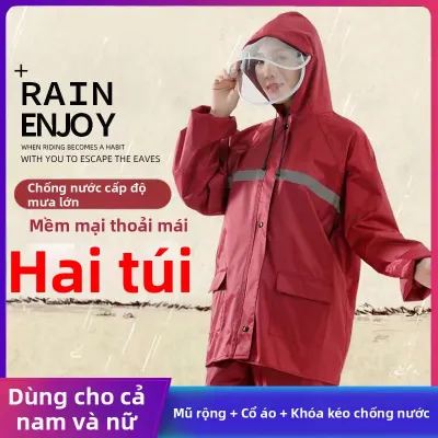 JIFANPAUL | Bộ Áo Mưa Chống Thấm Dành Cho Đua Xe Câu Cá Làm Việc