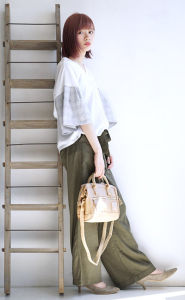 Anello Shanghai Green Cute Shop Japanese Japanese Style Letian Retro Trendy Pu Pure Color Boston Bag Messenger Bag Shoulder Bag