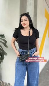 Kulot Jeans Snow: Model Terbaru & Cullotes Pants Wanita