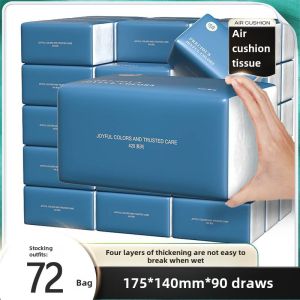 Plant Protection Large Bag Air Cushion Tissue Paper Extraction Whole Box Batch Tissue Napkin Facial Tissue For Home Affordable Paper Extraction