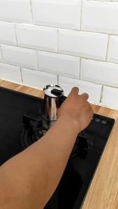 COD One Two Cups Espresso Coffee Maker Moka Pot Teko Stovetop Filter Z21 / espresso caffe elektrik moderen kopi terbaik murah multifungsi viral outdoor tahan panas