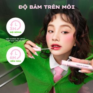 Son tint bóng không dính bền màu Lemonade Mirror Mirror Water Tint 4g