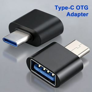 2/3PCS Type C OTG Adapter USB 2.0 Female Mini OTG Data Connector Converter Cable Adapter For Tablet PC Android Mobile Phone Plug