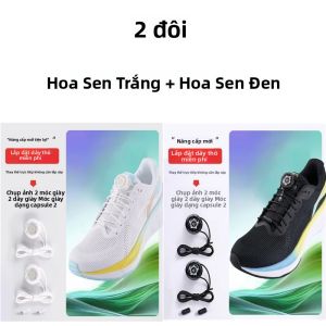 Dây Giày Tự Động Cho Giày Tennis - Dây Giày Khóa Xoay Dây Dày Không Buộc Phụ Kiện Giày Dễ Dàng Lắp Đặt