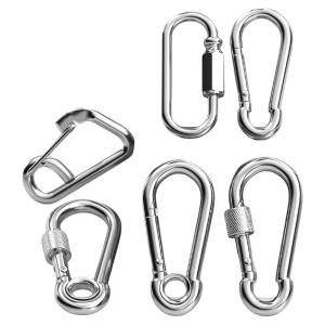 TIANZHUOJINSHU | D-carabiner Chống Trộm Inox