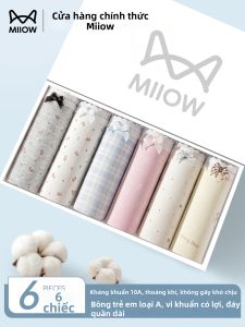 MiiOW | Quần Lót Tam Giác Bằng Cotton Chống Khuẩn Cho Nữ