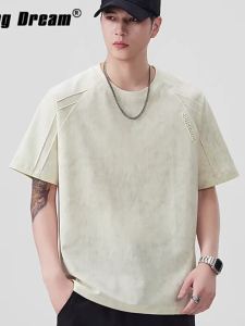 Textured Heavyweight Tie-Dye T-shirt Men