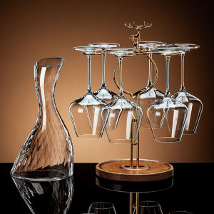 XIZHE | Crystal Glass Decanter Wine Aerator Creative Home Wine Accessory Set