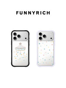 FUNNY RICH | Magnetic Shockproof Silicone Phone Case Stand Strap for iPhone 18