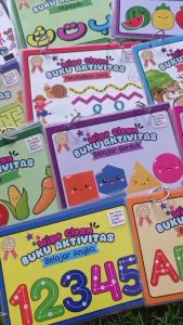ACTIVITY BOOK WIPE AND CLEAN SERIES POCKET BUKU EDUKASI ANAK BELAJAR MENULIS HURUF ALFABET BERHITUNG ANGKA BENTUK WARNA BUAH SAYUR HEWAN