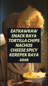 EATKAWKAW -COMBO COMELKAW 100G- Tortilla Chips Nachos Cheese and Spicy Viral Snack Nachos Chips Keropok Perisa Keju dan Pedas Kerepek Rangup Makanan Ringan