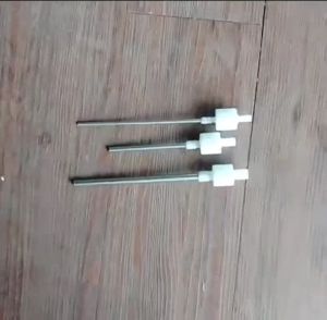 Long stainless steel tube one way valve