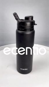 ECENTIO Sport Botol Air 750ml Tumbler Anti Tumpah Botol Sport Aluminium