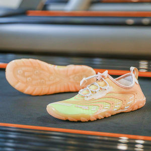 Leyang Indoor Sneaker Womens Gym Damping Mute Home Exercise Shoes Yoga Treadmill Skipping Rope Training Shoes