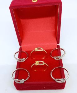 CINCIN BELT CORR MP /CINCIN PERAK ASLI SILVER 925 LAPIS EMAS / CINCIN FASHION TERBARU
