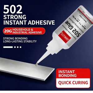 502Super Instant Adhesive Quick Curing Extra Strong Multi-Purpose Household Industrial Glue for Metal Plastic Wood Rubber Repair
