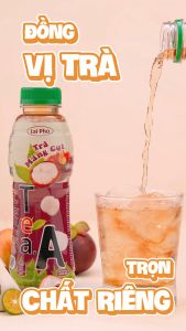 Trà Trái Cây Tea.A Chai 450ml - Lốc 6 Chai