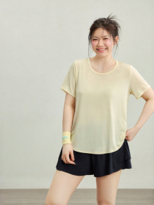 Plus Size Quick Drying Loose Breathable Yoga Suit
