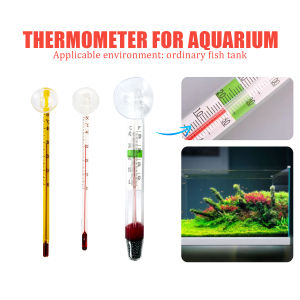Talao Aquarium Glass Fish Tank Water Temperature Measurement Fishbowl Meter Thermometer