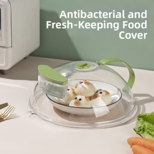 Splash-Proof Heat-Resistant Microwavable Lid