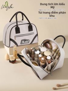 LIUZHE | Túi Đựng Mỹ Phẩm Du Lịch Chống Nước Dung Lượng Lớn Có Khoang