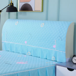 Elastic Soft Cotton Bedside Cover Dustproof Backrest Refurbishment Old Bedside Cover up Dirt Shield New Model Full Enclosure