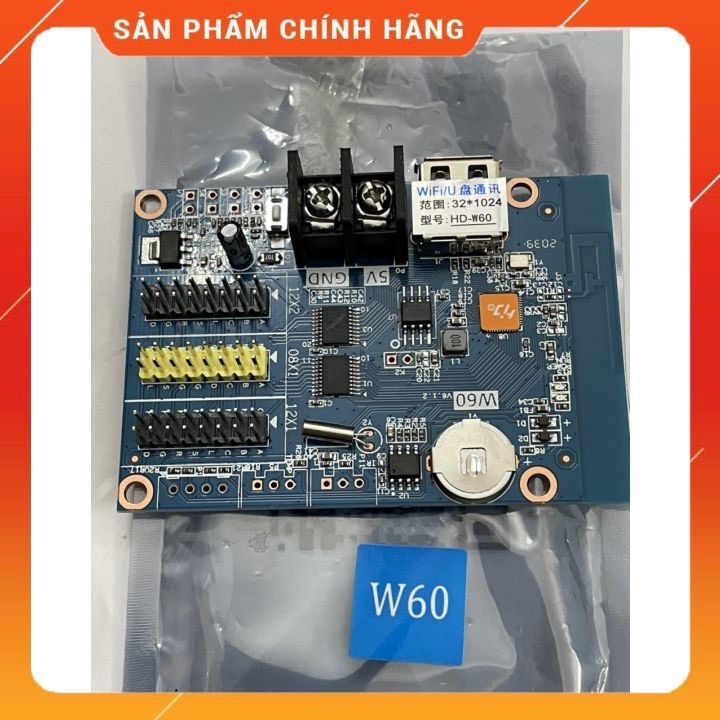 Hd W60 Mạch Điều Khiển Led Ma Trận Hd W60 Card Điều Khiển Led Ma