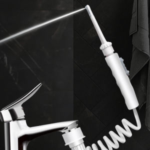 New Faucet Oral Irrigator Portable Teeth Cleaner Dental Water Flosser Pressure Adjustable Water Pick Jet Flossing No Charge Need