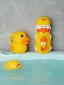 AODUOYAYA Baby Bath Rotating Water Wheels Toy Kids Shower Swimming Toys Cute Duck Elephant Fun Bathtub Toy