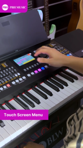 BLW SONIQ 61-Key Touch-Sensitive Keyboard with Touch Screen & Rechargeable Battery