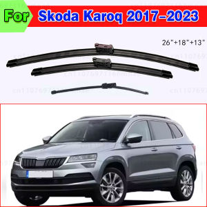 Wiper Blade For Skoda Karoq NU7 SE 2017 2018 2019 2020 2021 2022 2023 Front Rear Windshield Windscreen Brush Window 261813