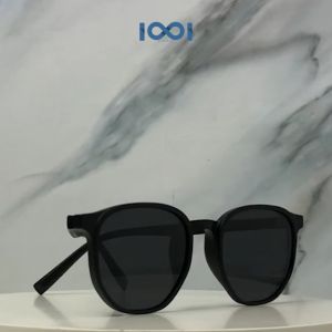 IOOI Eyewear - Kacamata Kotak Hitam Sunglasses Polarized TR Anti UV Pria Wanita Bisa Minus 272219