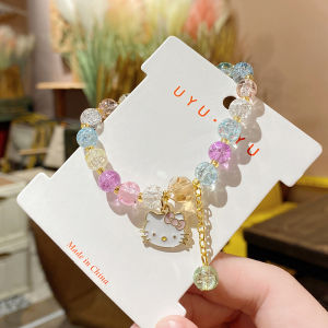 Vòng Tay Kitty Cat Cho Bé Gái Vòng Tay Trang Sức Thời Trang Cho Trẻ Em Mẫu Giáo Vòng Tay Nhiều Màu Sắc Cho Bé Gái