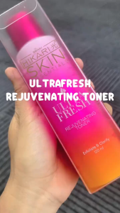 SET OF 2PCS Hikari Ultra Fresh Rejuvenating Big Toner with Magic Tawas Cream