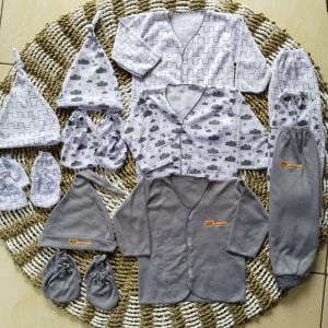 21 Pcs Setelan Baju Panjng Dan Celana Panjang Untuk Bayi Baru Lahir