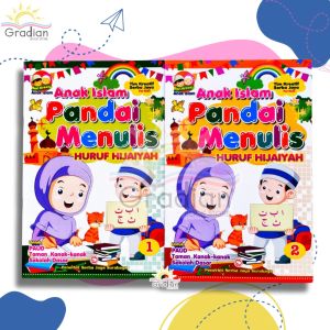Buku Anak Islam Pandai Menulis Huruf Hijaiyah I Original