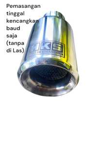 KNALPOT MOBIL REMOS HKS TITAN SUARA BASS BULETHALUS SISTEM PEMASANGAN BAUD UNTUK SEMUA JENIS MOBIL
